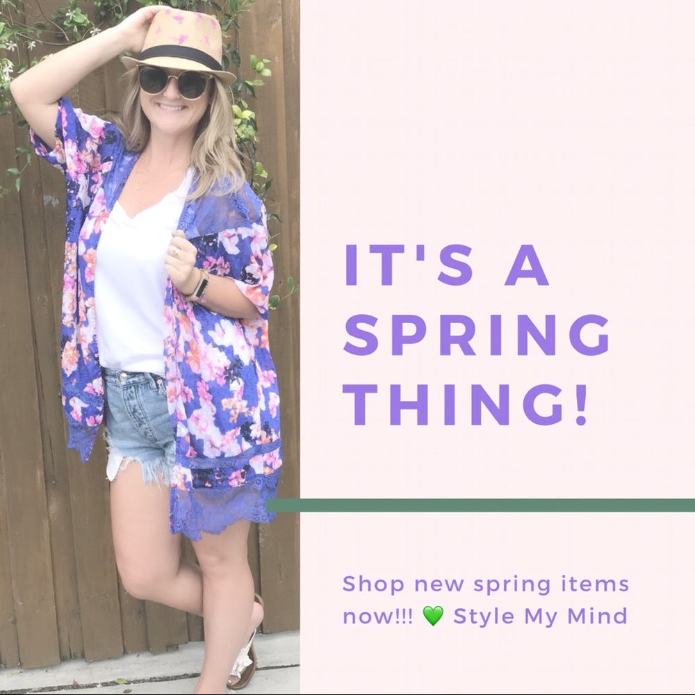 Shop new items for spring 🌸🌸